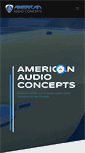 Mobile Screenshot of americanaudioconcepts.com